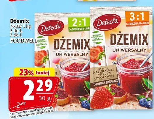 Dżemix Delecta promocja w Prim Market