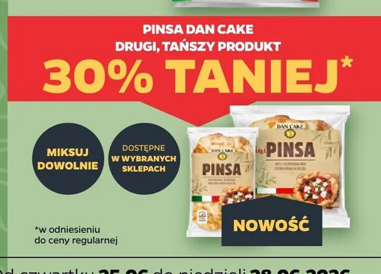 Pinsa Dan Cake promocja w Netto
