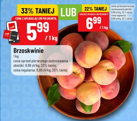 Brzoskwinie promocja w POLOmarket