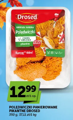 Polędwiczki panierowane pikantne Drosed promocja w ABC