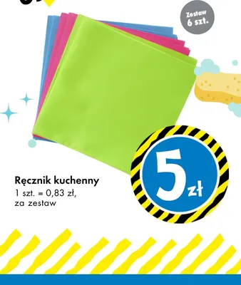 Ręcznik kuchenny promocja w Tedi