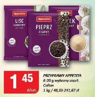 Przyprawa Appetita promocja w Chorten
