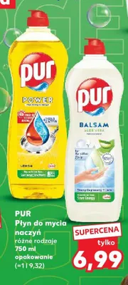Płyn do mycia naczyń PUR Balsam Aloe Vera promocja w Kaufland