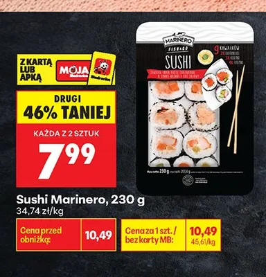 Sushi Marinero promocja w Biedronka