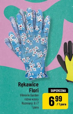 Rękawice Flori różne wzory rozmiary: 6 i 7 promocja w POLOmarket