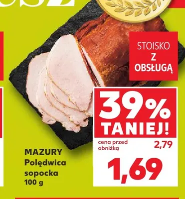 Polędwica sopocka Mazury promocja w Kaufland