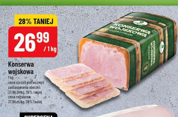 Konserwa wojskowa Lukullus promocja w POLOmarket