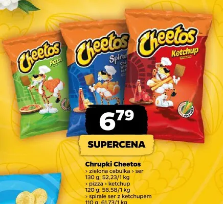 Chrupki Cheetos promocja w Netto
