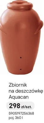 Zbiornik na deszczówkę Aquacan promocja w Castorama
