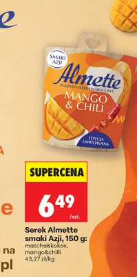 Serek twarogowy Almette Mango & Chili promocja w Biedronka