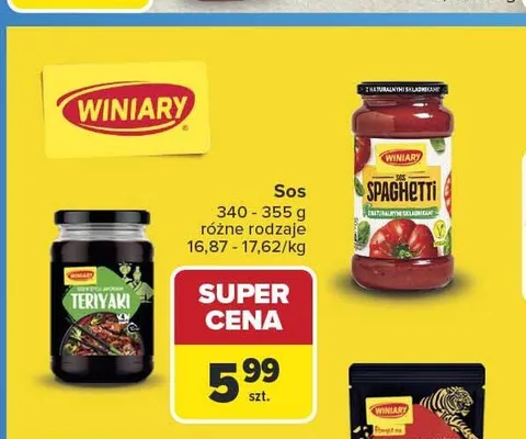 Sos Teriyaki Winiary promocja w Carrefour