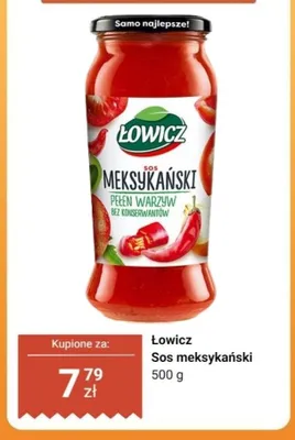 Sos meksykański Łowicz promocja w Dino
