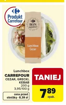 Lunchbox kebab Carrefour promocja w Carrefour