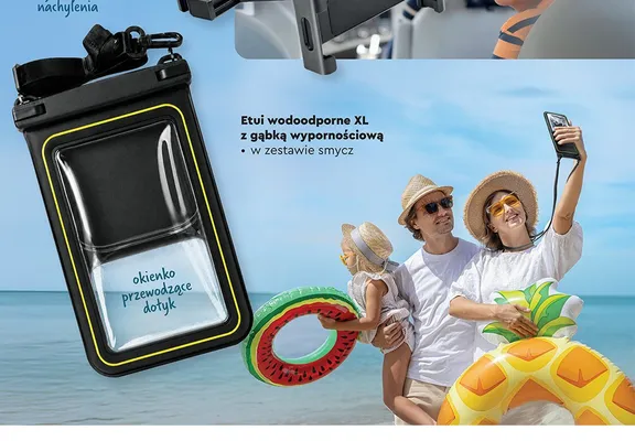 Etui wodoodporne XL Setty promocja w Biedronka