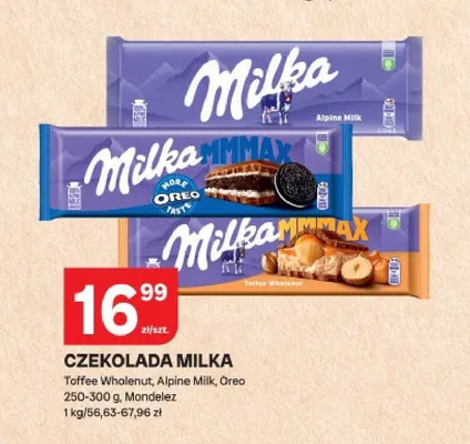 Czekolada Milka Oreo promocja w Chorten