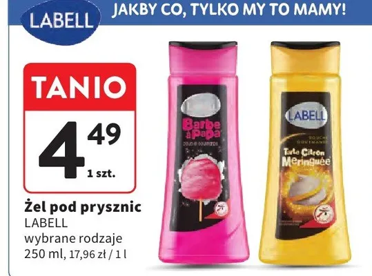 Żel pod prysznic wybrane rodzaje promocja w Intermarche