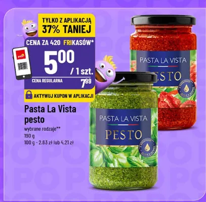 Pasta La Vista pesto promocja w POLOmarket