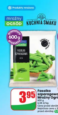 Fasolka szparagowa cięta Mroźny Ogród promocja w Dino