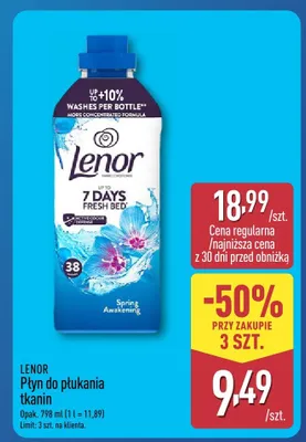 Płyn do płukania tkanin Lenor Spring Awakening promocja w Aldi