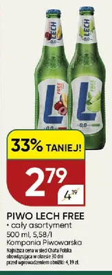 Piwo bezalkoholowe Lech promocja w Chata Polska
