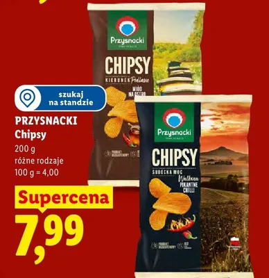 Chipsy  promocja w Lidl