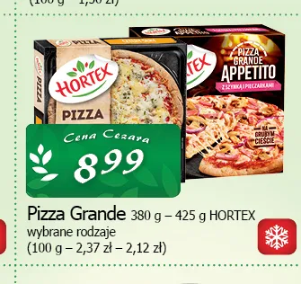 Pizza Grande z szynką i pieczarkami Hortex promocja w CEZAR Delikatesy