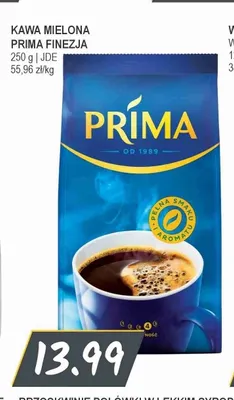 Kawa mielona Prima Finezja promocja w Słoneczko