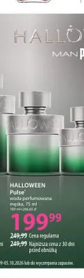 Woda perfumowana męska Pulse Halloween promocja w Hebe