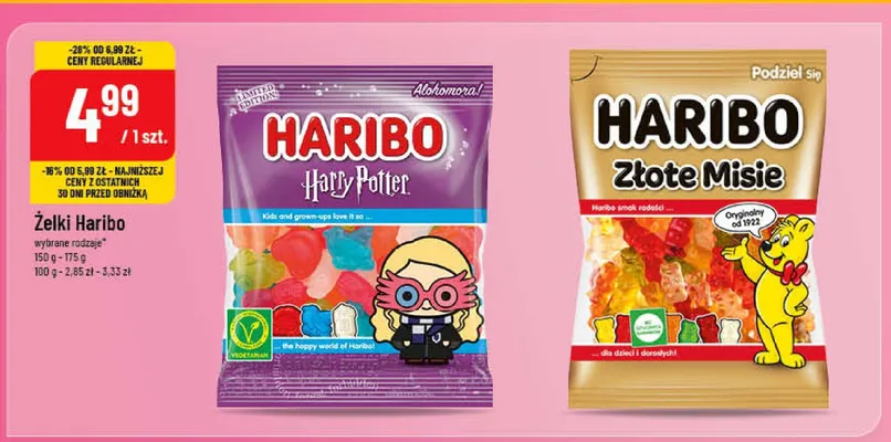 Żelki Haribo Złote Misie promocja w POLOmarket