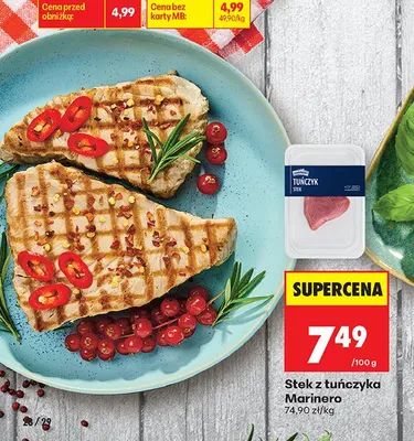 Stek z tuńczyka Marinero promocja w Biedronka