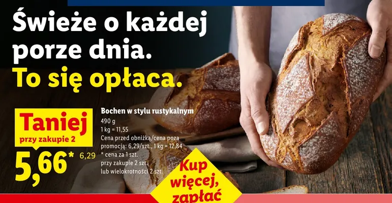 Bochen w stylu rustykalnym promocja w Lidl