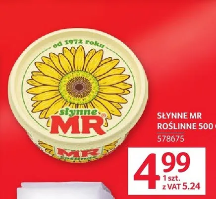 Słynne MR roślinne promocja w Selgros