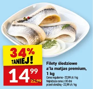 Filety śledziowe a la matjas premium promocja w Twój Market