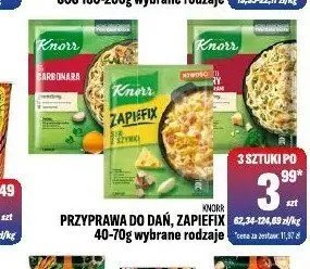 Przyprawa do dań Zapiefix Knorr promocja w Tomi Markt