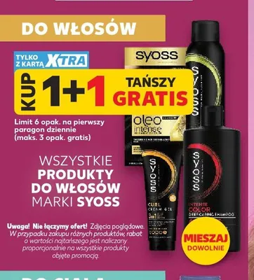 Produkty do włosów Syoss promocja w Kaufland