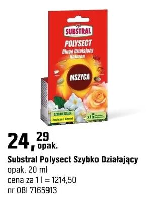 Substral Polysect Szybko Działający promocja w OBI