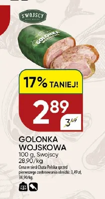 Golonka wojskowa Swojscy promocja w Chata Polska