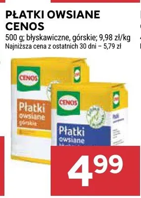 Płatki owsiane górskie promocja w Stokrotka