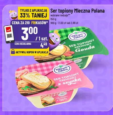 Ser topiony promocja w POLOmarket