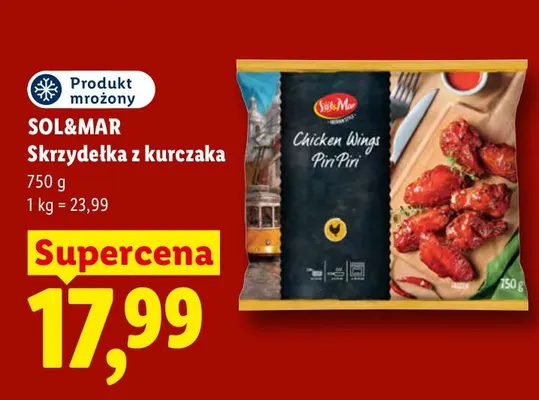 Skrzydełka z kurczaka Sol & Mar promocja w Lidl