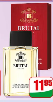 Płyn po goleniu Brutal Classic promocja w Dino