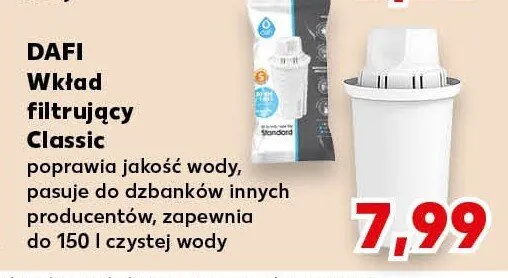 Wkład filtrujący Classic promocja w Kaufland