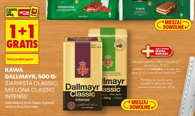Kawa ziarnista Dallmayr Classic promocja w Biedronka