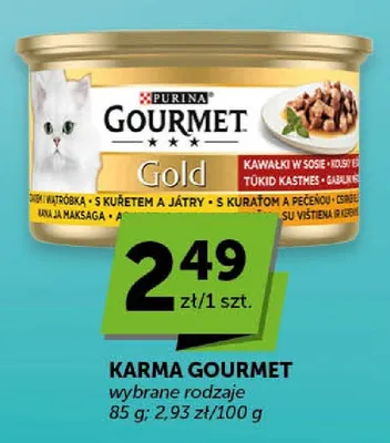 Karma Gourmet Gold Purina promocja w Euro Sklep