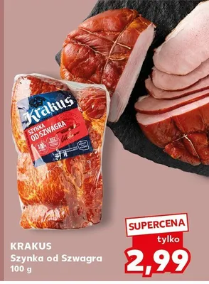 Szynka od Szwagra Krakus promocja w Kaufland