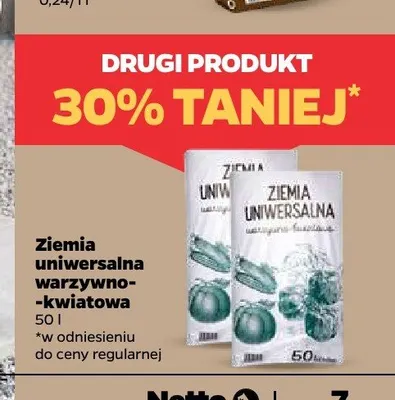 Ziemia uniwersalna warzywno-kwiatowa promocja w Netto