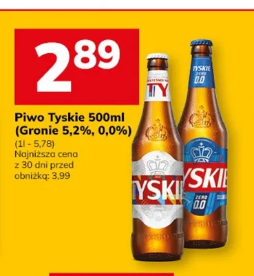 Piwo bezalkoholowe Tyskie promocja w Hitpol