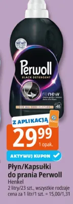 Płyn/kapsułki do prania Perwoll promocja w Leclerc