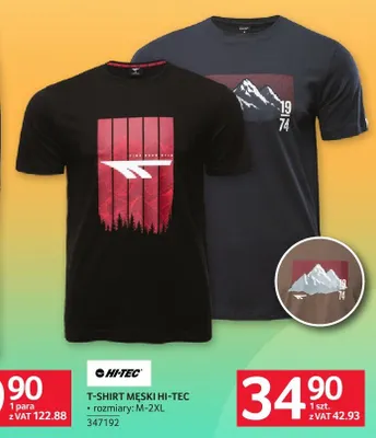 T-shirt męski Hi-Tec promocja w Selgros