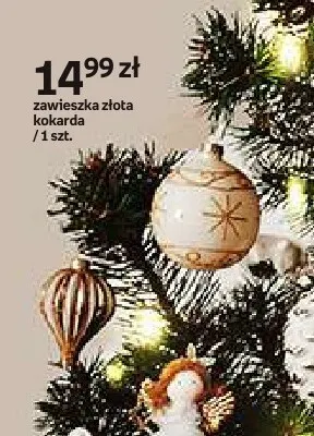 Zawieszka złota kokarda promocja w Empik